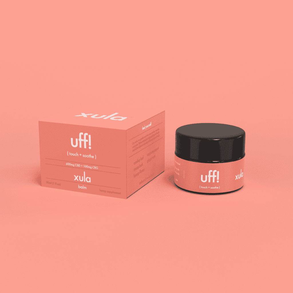 xula cbd uff! (Touch and Sooth) topical skin cream salve 